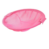 Maxbell Stylish Round Soft Cat Hammock Comfortable Detachable for Playing Sleeping Pink Net Bag