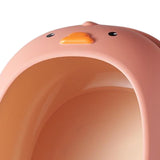 Maxbell Cat Litter Boxes Indoor Cats Semi Enclosed for Bunny Kitten Small Animals Pink