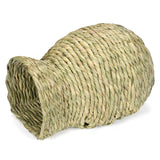 Maxbell Rabbit Grass House Nest Hay Bed Breathable Hideout for Chinchillas Rats Mice