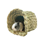 Maxbell Rabbit Grass House Nest Hay Bed Breathable Hideout for Chinchillas Rats Mice