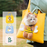 Maxbell Pet Cat Carrier Bag Puppy Satchel Bag Breathable Travel Bag Tote S