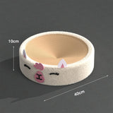 Maxbell Kitty Cat Scratching Pad Couch Sisal Mat Cartoon Alpaca Furniture Protector