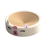 Maxbell Kitty Cat Scratching Pad Couch Sisal Mat Cartoon Alpaca Furniture Protector