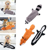 Maxbell Dog Squeaky Toys Small Dogs Comfortable Funny for Puppy Supplies Gift Gray