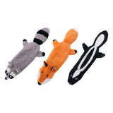 Maxbell Dog Squeaky Toys Small Dogs Comfortable Funny for Puppy Supplies Gift Gray