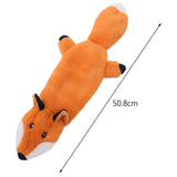 Maxbell Dog Squeaky Toys Small Dogs Comfortable Funny for Puppy Supplies Gift Orange