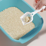 Maxbell Hooded Cat Litter Box with Lid Fully Enclosed Cat Toilet Cat Litter Tray Blue