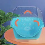 Maxbell Hooded Cat Litter Box with Lid Fully Enclosed Cat Toilet Cat Litter Tray Blue
