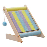 Maxbell Cat Scratcher Vertical Wood Frame Cat Scratching Board for Indoor Cats