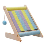 Maxbell Cat Scratcher Vertical Wood Frame Cat Scratching Board for Indoor Cats