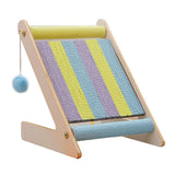 Maxbell Cat Scratcher Vertical Wood Frame Cat Scratching Board for Indoor Cats