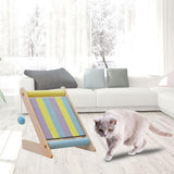 Maxbell Cat Scratcher Vertical Wood Frame Cat Scratching Board for Indoor Cats