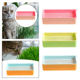 Maxbell Nursery Tray Soil Free Seeds Germination Trays for Seedling Planting Pink