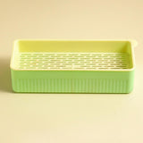 Maxbell Nursery Tray Soil Free Seeds Germination Trays for Seedling Planting Green