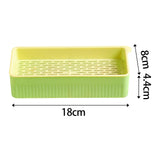 Maxbell Nursery Tray Soil Free Seeds Germination Trays for Seedling Planting Green