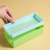 Maxbell Nursery Tray Soil Free Seeds Germination Trays for Seedling Planting Green