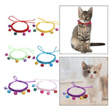 Maxbell Dog Collars Pet Collars Bells Kitty Rabbit Cat Collar Necklace with Bell Red