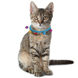 Maxbell Dog Collars Pet Collars Bells Kitty Rabbit Cat Collar Necklace with Bell Blue