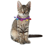 Maxbell Dog Collars Pet Collars Bells Kitty Rabbit Cat Collar Necklace with Bell Violet