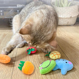 Maxbell Cats Chew Toys Interactive Cat Toys Cat Pillows Catnip Toys for Indoor Cats Rabbit