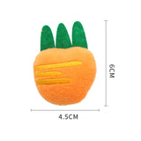 Maxbell Cats Chew Toys Interactive Cat Toys Cat Pillows Catnip Toys for Indoor Cats Round Carrot