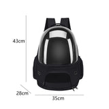 Maxbell Dog Carriers Adjustable Strap Carrying Bags Backpack for Walking Puppy Cat Black