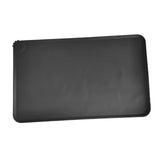 Maxbell Dog Cat Food Mat Foldable with Raised Edge Waterproof Easy Clean Nonslip Black