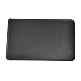 Maxbell Dog Cat Food Mat Foldable with Raised Edge Waterproof Easy Clean Nonslip Black