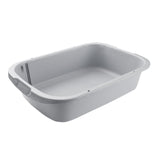 Maxbell Pet Litter Tray Open Top Cats Litter Box High Sides for Indoor Cats Hamsters Gray 52x35x12cm