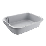 Maxbell Pet Litter Tray Open Top Cats Litter Box High Sides for Indoor Cats Hamsters Gray 52x35x12cm