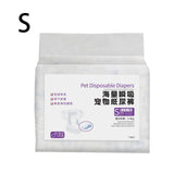 Maxbell Dog Diaper Soft Super Absorption for Dogs Excitable Urination Incontinence male S