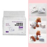 Maxbell Dog Diaper Soft Super Absorption for Dogs Excitable Urination Incontinence male Medium