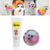 Maxbell Dog Hair Dye Pet Care Safely Professional Bright Color for Dogs Cat Supplies light pink