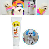 Maxbell Dog Hair Dye Pet Care Safely Professional Bright Color for Dogs Cat Supplies blue