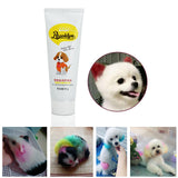 Maxbell Dog Hair Dye Pet Care Safely Professional Bright Color for Dogs Cat Supplies dark red