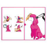 Maxbell Dog Hair Dye Pet Care Safely Professional Bright Color for Dogs Cat Supplies violet