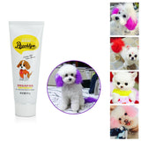 Maxbell Dog Hair Dye Pet Care Safely Professional Bright Color for Dogs Cat Supplies violet