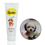 Maxbell Dog Hair Dye Pet Care Safely Professional Bright Color for Dogs Cat Supplies blue and violet