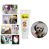 Maxbell Dog Hair Dye Pet Care Safely Professional Bright Color for Dogs Cat Supplies blue and violet