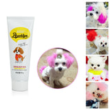 Maxbell Dog Hair Dye Pet Care Safely Professional Bright Color for Dogs Cat Supplies light violet