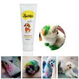 Maxbell Dog Hair Dye Pet Care Safely Professional Bright Color for Dogs Cat Supplies clear