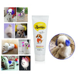 Maxbell Dog Hair Dye Pet Care Safely Professional Bright Color for Dogs Cat Supplies light blue