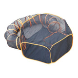 Maxbell Cat Tunnel Indoor Cats Cage House Foldable Interactive for Puppy Mouse