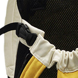 Maxbell Pet Cat Carrier Backpack Chest Bag with Shoulder Strap Adjustable for Hiking S White Yellow