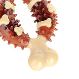Maxbell Dog Chew Toy Durable Silicone Portable Tough Chewer for Boredom Relaxing Small