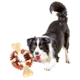 Maxbell Dog Chew Toy Durable Silicone Portable Tough Chewer for Boredom Relaxing Medium