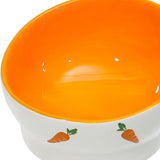 Maxbell Non Slip Rabbit Feeder Bowl Feeding Basin for Hedgehog Gerbils Puppy Kitten 8.5cmx6.5cm