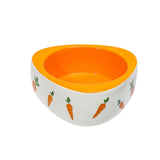 Maxbell Non Slip Rabbit Feeder Bowl Feeding Basin for Hedgehog Gerbils Puppy Kitten 11cmx4.5cm Triangle