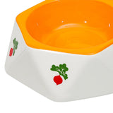 Maxbell Non Slip Rabbit Feeder Bowl Feeding Basin for Hedgehog Gerbils Puppy Kitten 14.5cmx4.7cm