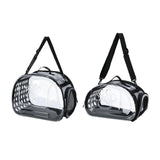 Maxbell Cats Travel Carrier Comfortable Clear Detachable for Camping Small Dogs 42cmx26cmx35cm